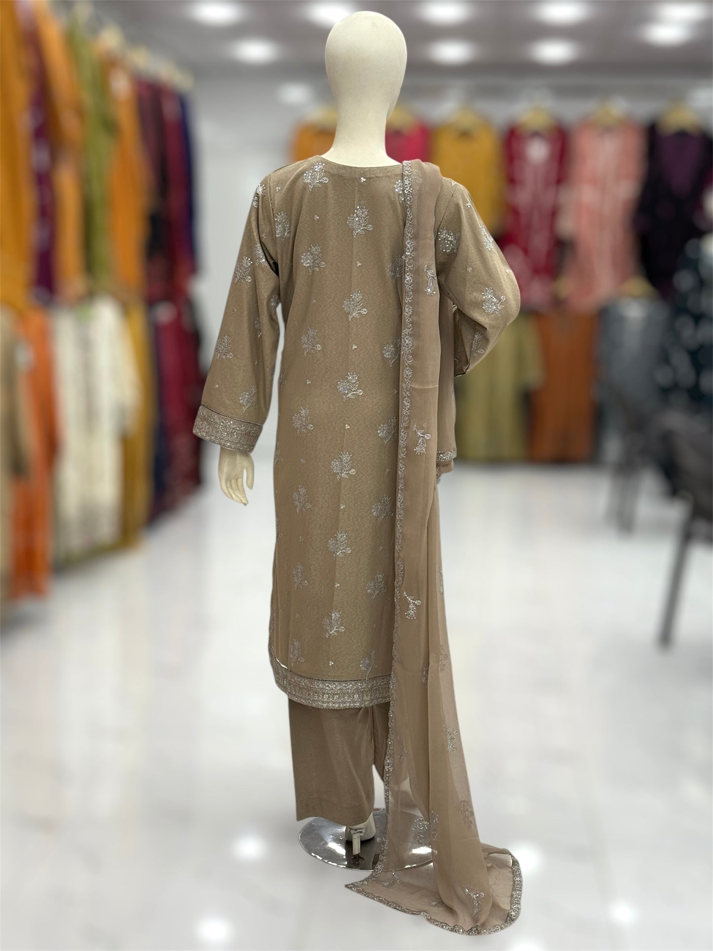 Silver Stone Karandi 97-B | Stitched | 3 Piece