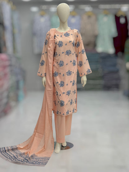 Zareen Jacquard Lawn L-62 | Stitched | 3 Piece