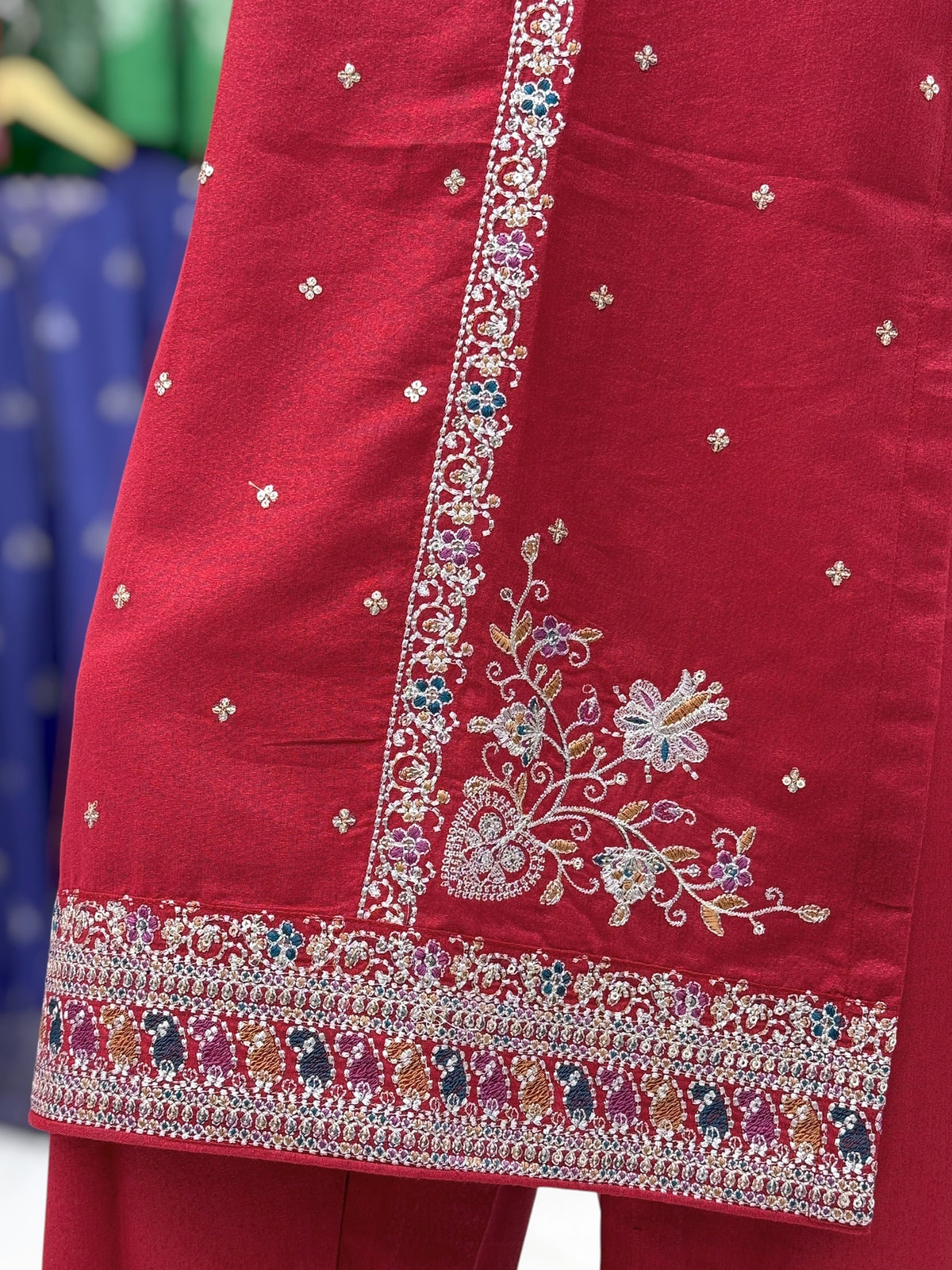 Dilkash Lawn Karandi K166-C | Stitched | 3 Piece