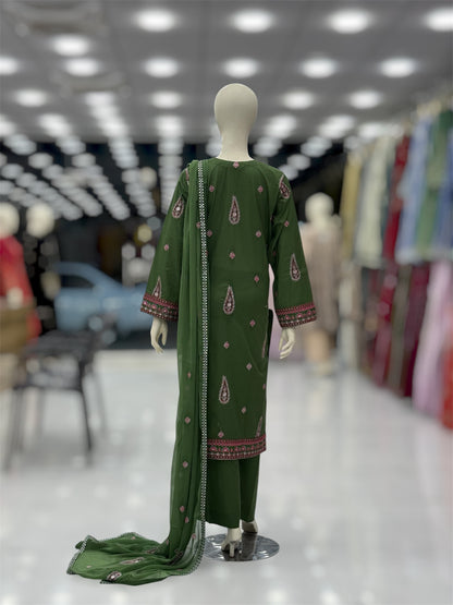 Rivaaj Exclusive Lawn L83-B | Stitched | 3 Piece