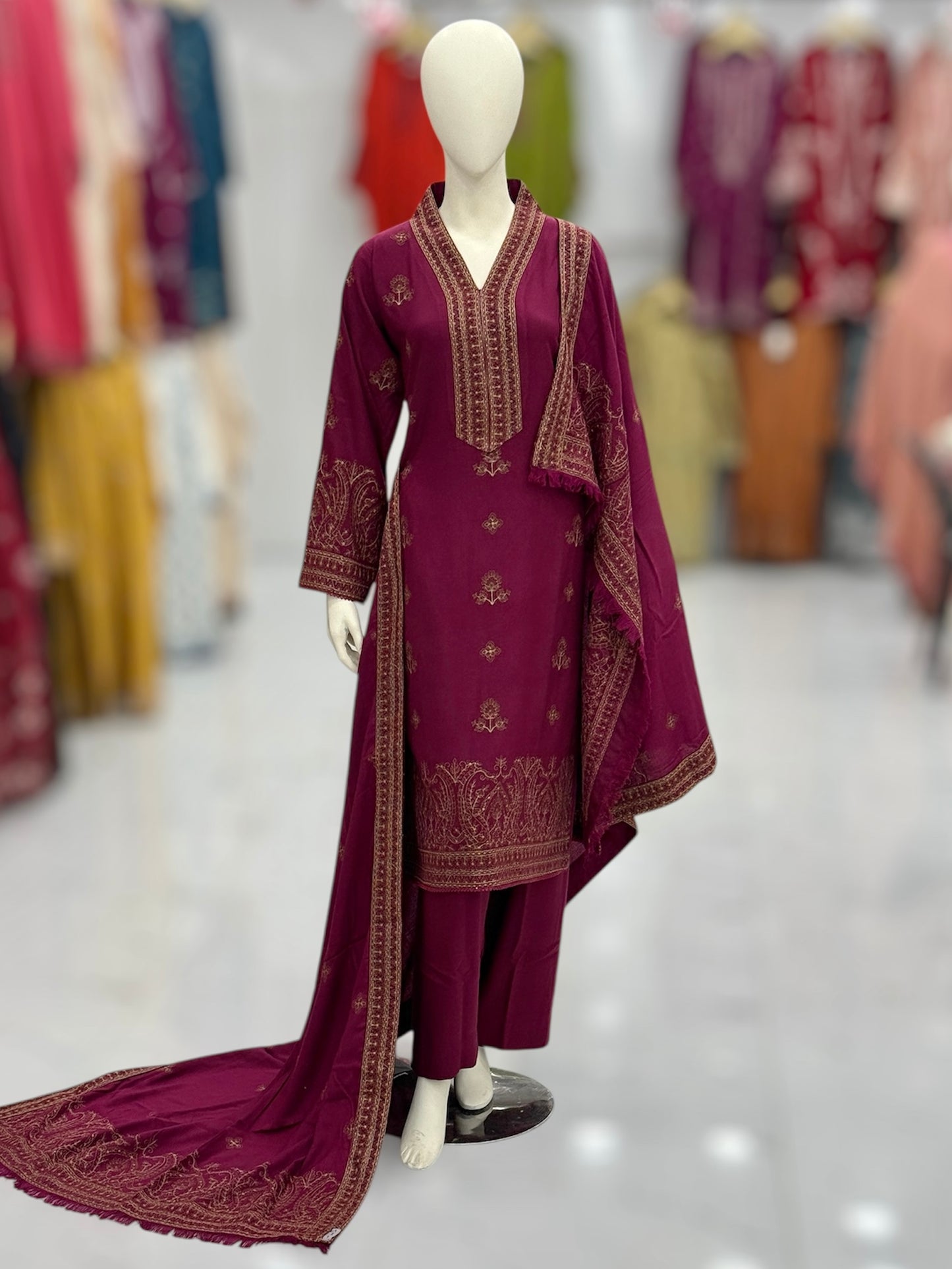 Gulistan Leather Peach 208-C | Stitched | 3 Piece