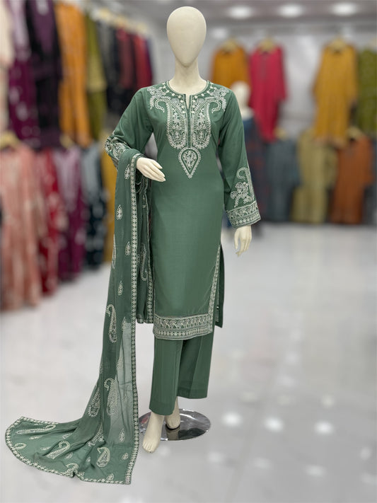 Vintage Karandi 96-B | Stitched | 3 Piece