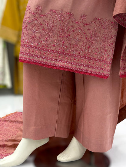 Gulistan Leather Peach 208-B | Stitched | 3 Piece