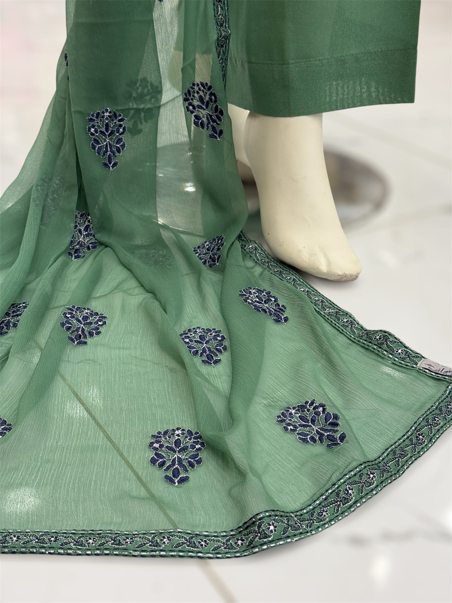 Mortaaj Lawn Karandi K46-A | Stitched | 3 Piece