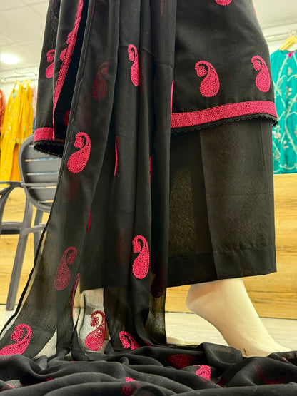 Fusion Black 88-B | Stitched | 3 Piece