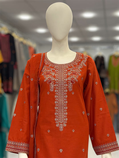 Sona Chandi 214-B | Khaddar | Stitched