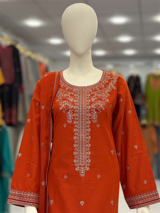 Sona Chandi 214-B | Khaddar | Stitched