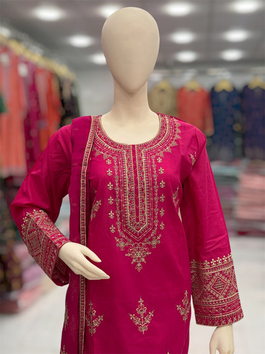 Nigaar Exclusive Lawn L89-C | Stitched | 3 Piece