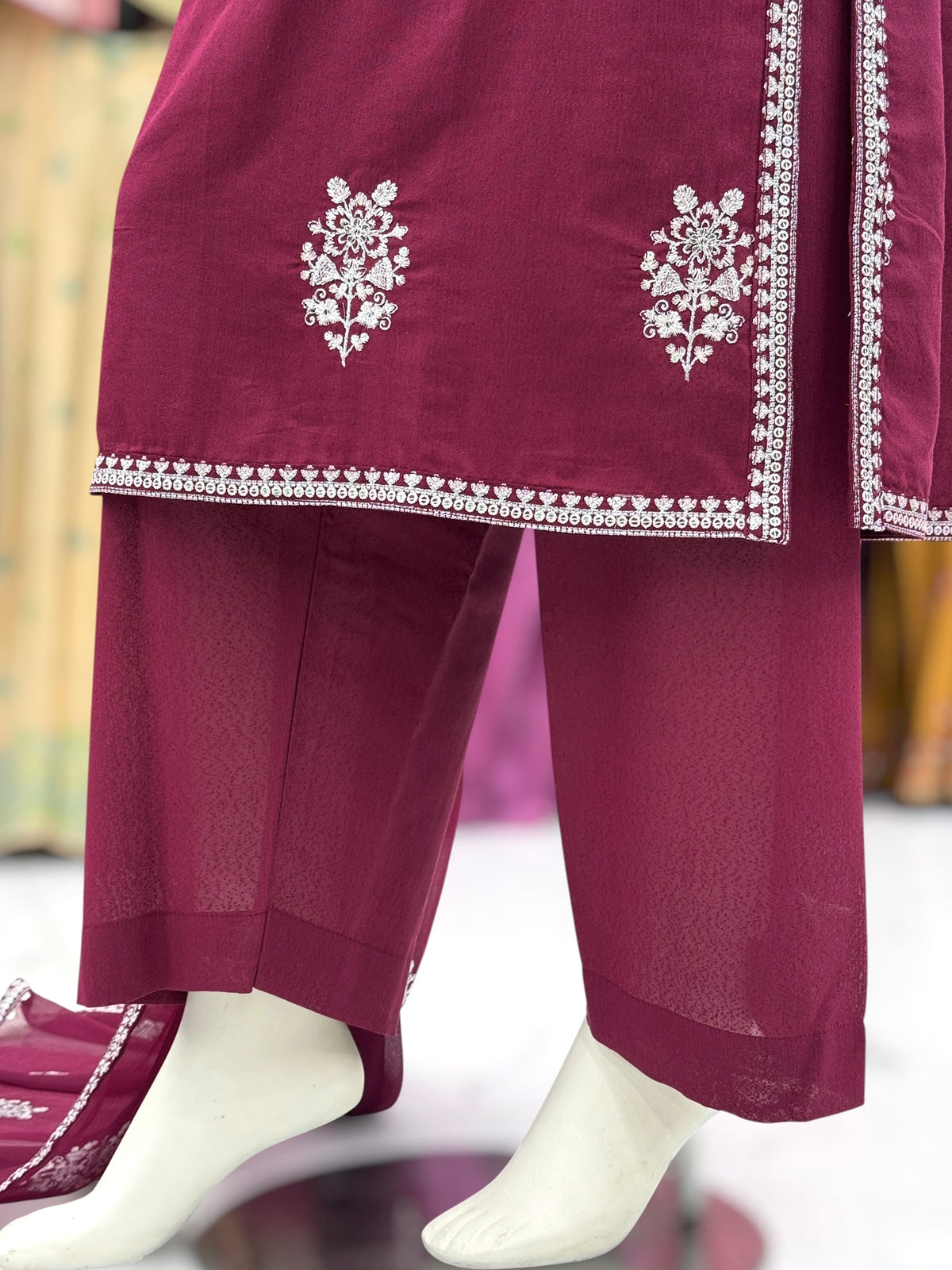 Moon Light Lawn Karandi K167-B | Stitched | 3 Piece