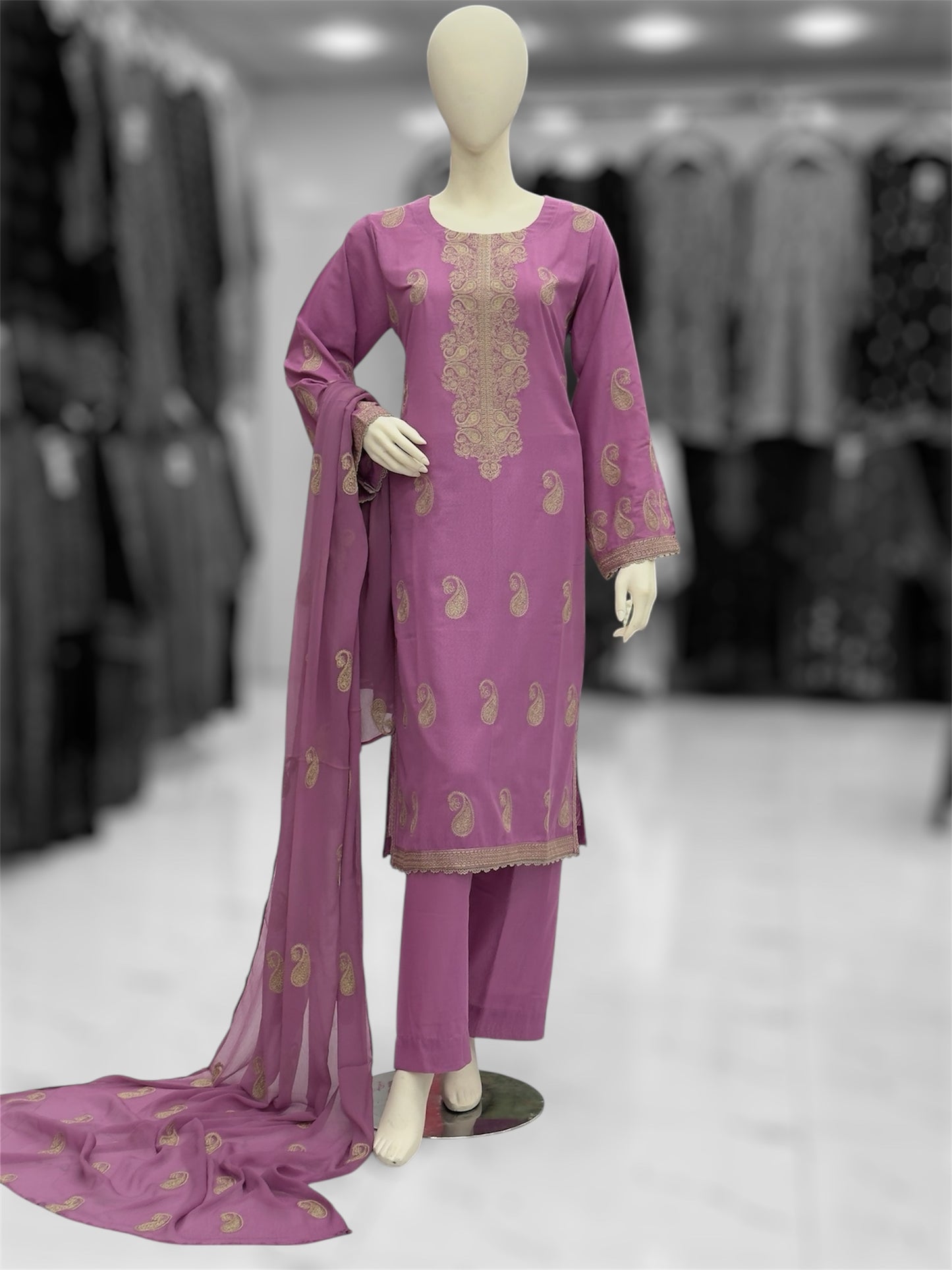 Fusion Lilac 88-C | Stitched | 3 Piece