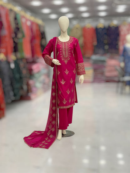 Nigaar Exclusive Lawn L89-C | Stitched | 3 Piece