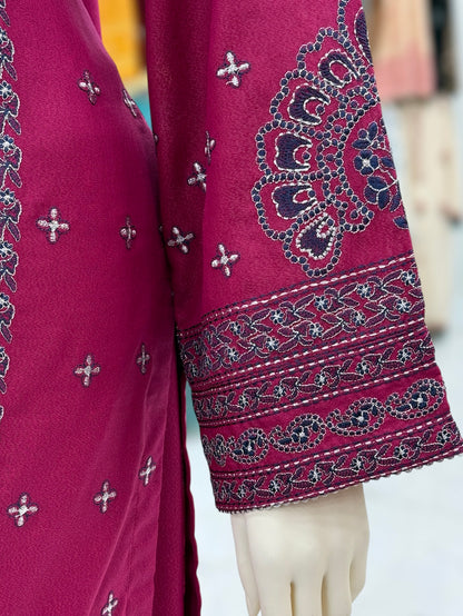 Mortaaj Lawn Karandi K46-B | Stitched | 3 Piece