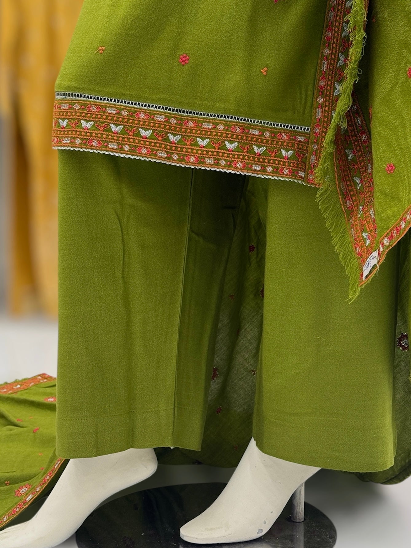 Gulnaar Leather Peach 209-B | Stitched | 3 Piece