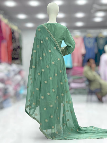 Taj Mahal Exclusive Lawn L77-D | Stitched | 3 Piece