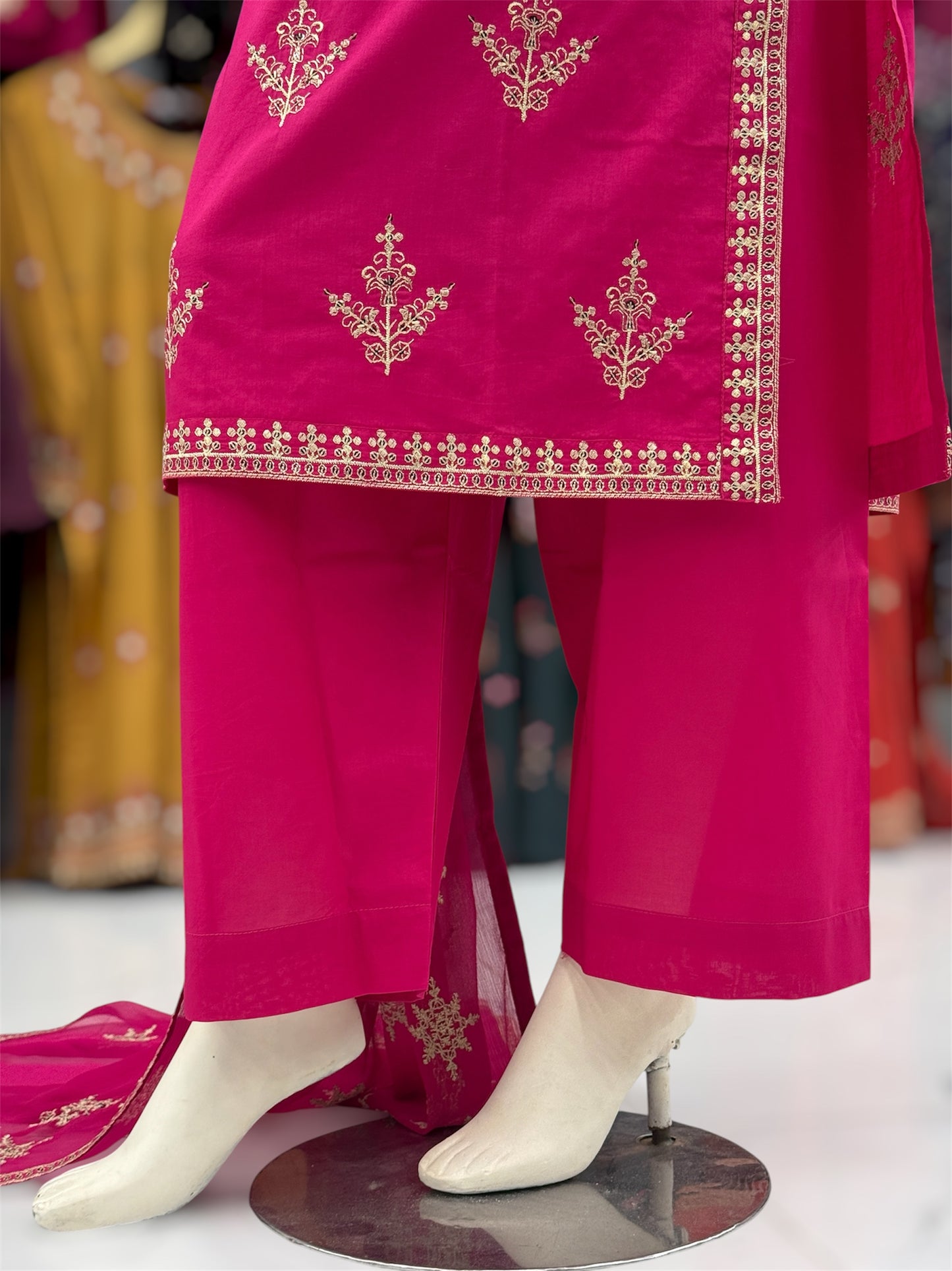 Nigaar Exclusive Lawn L89-C | Stitched | 3 Piece