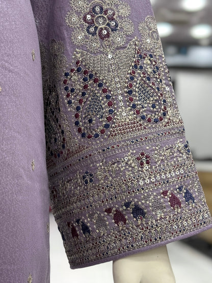 Dilkash Lawn Karandi K166-A | Stitched | 3 Piece