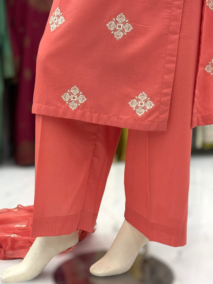 Majestic Lawn Karandi K47-A | Stitched | 3 Piece