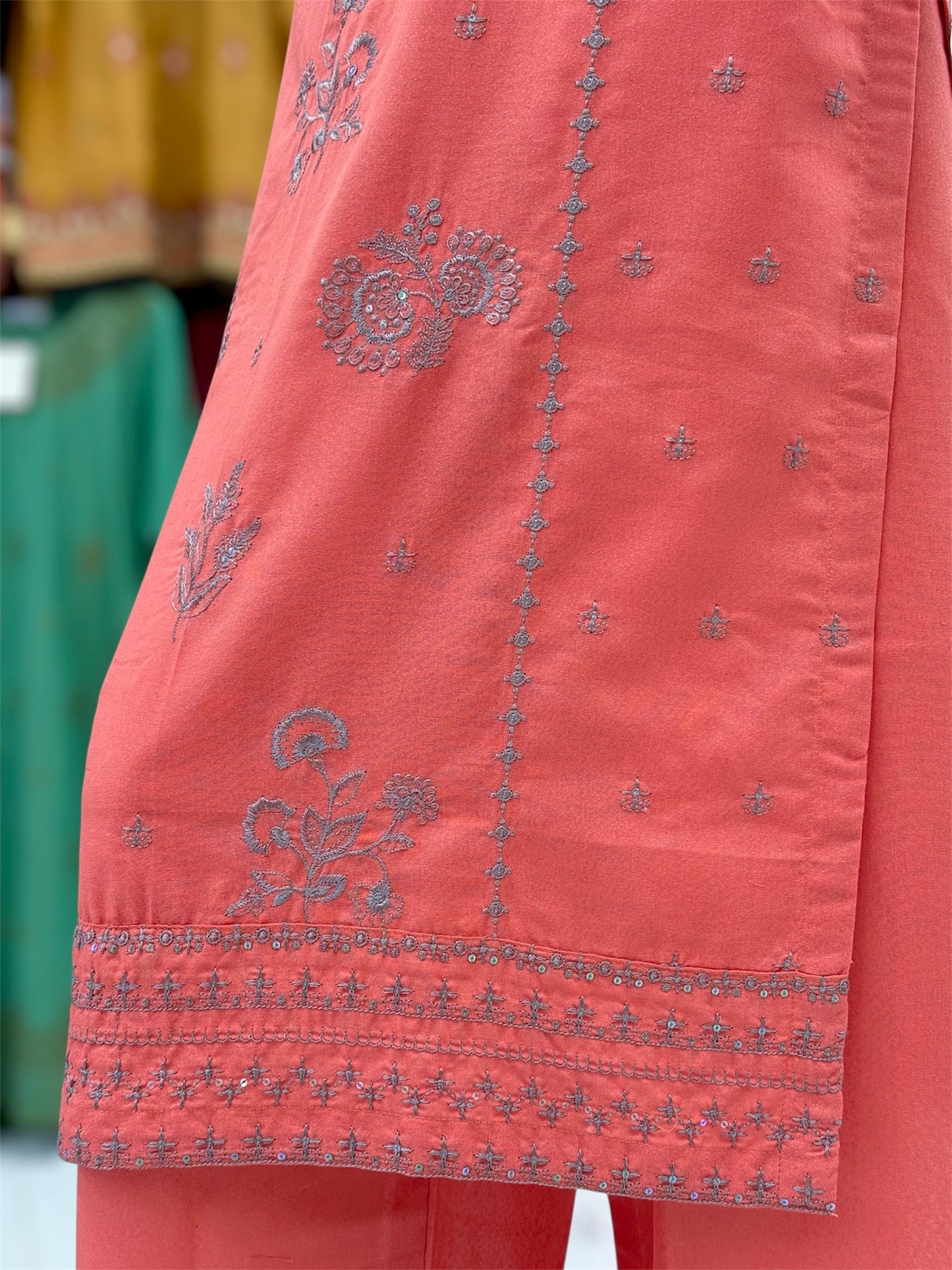 Nayab Lawn Karandi K50-B | Stitched | 3 Piece