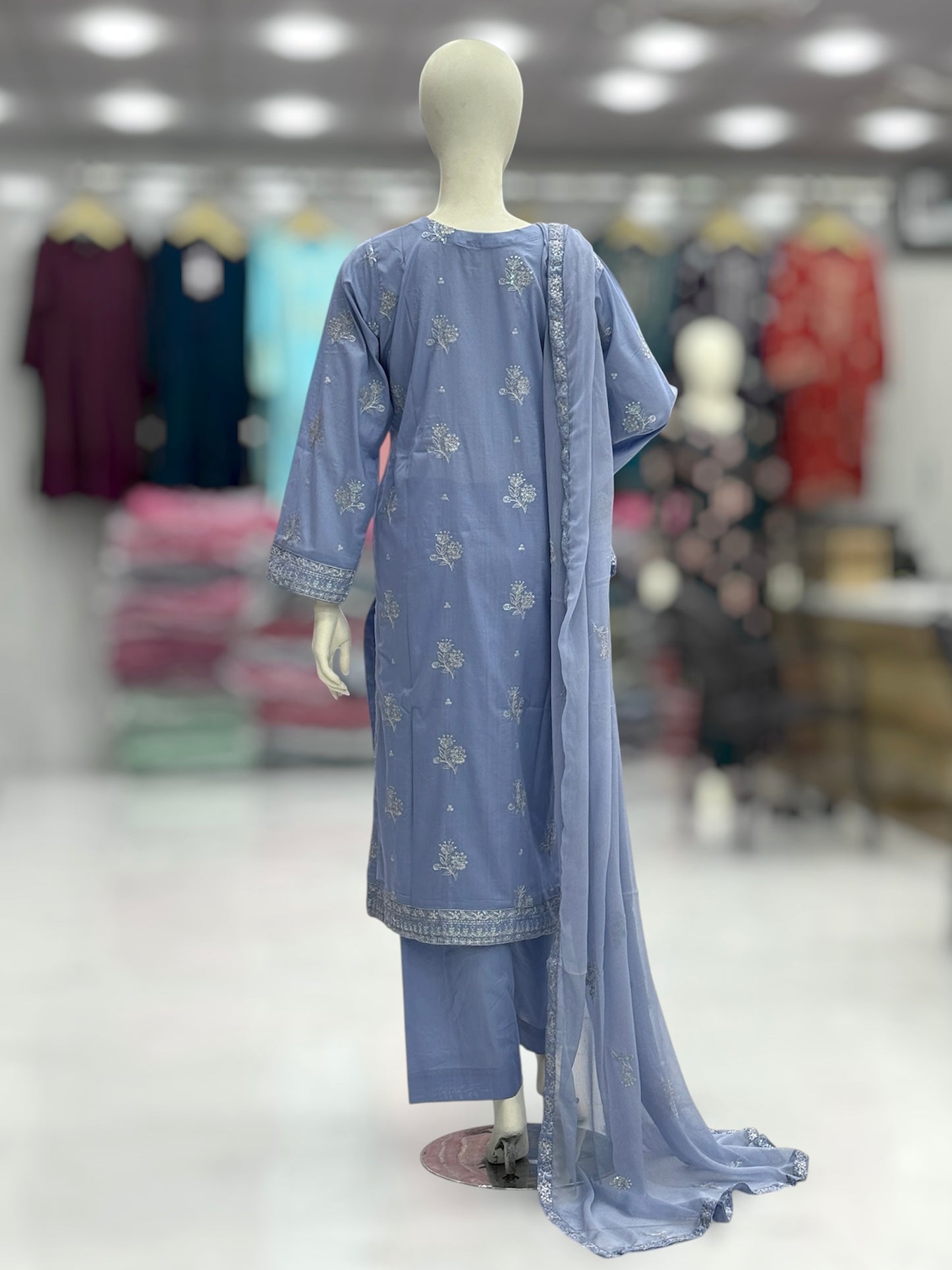 Meher-e-Zari Exclusive Lawn L78-C | Stitched | 3 Piece