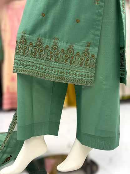 Sun Shine  Lawn Karandi K45-A | Stitched | 3 Piece