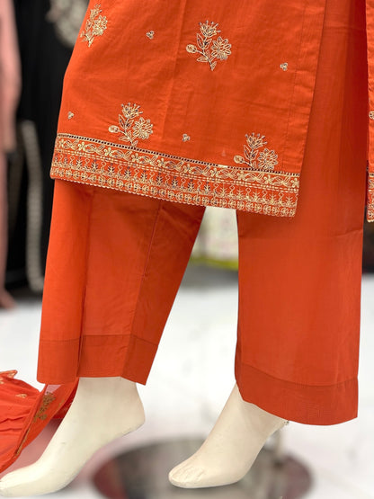 Meher-e-Zari  Lawn L40-A | Stitched | 3 Piece