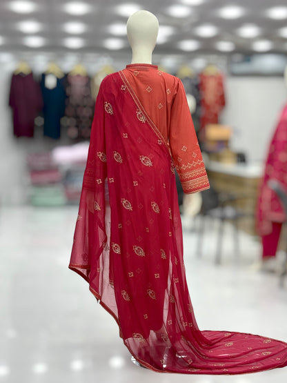 Candle Exclusive Lawn L80-C | Stitched | 3 Piece