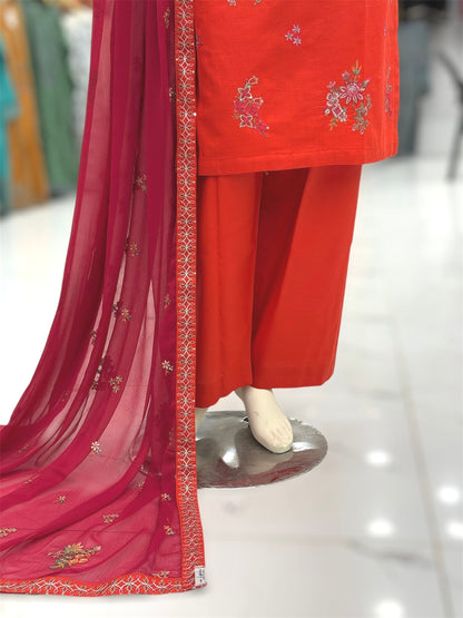 Gulrang 215-B | Khaddar | Stitched