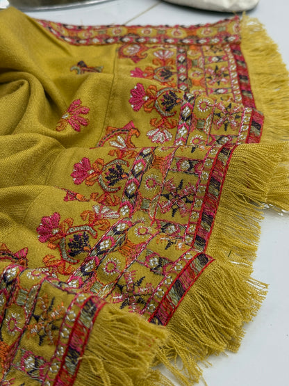 Blooming Desert Leather Peach 212-A | Stitched | 3 Piece