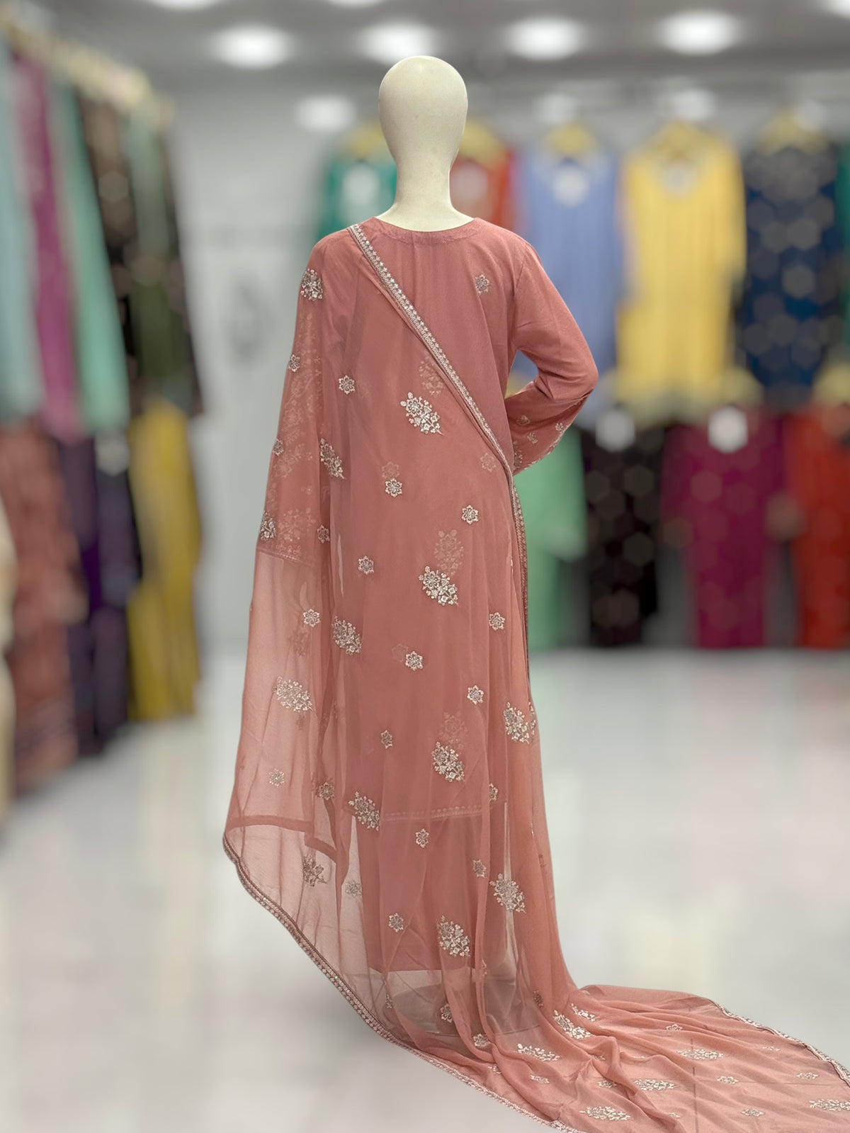 Moon Light Lawn Karandi K167-A | Stitched | 3 Piece