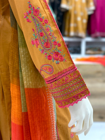 Prism Lawn L42-A | Stitched | 3 Piece