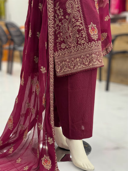 Bahar-e-subh Marjanda 87-A | Stitched | 3 Piece