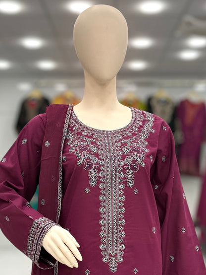 Sona Chandi 214-A | Khaddar | Stitched