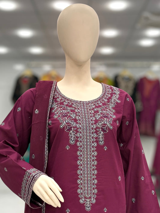 Sona Chandi 214-A | Khaddar | Stitched