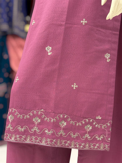Nazneen Lawn Karandi K165-B | Stitched | 3 Piece