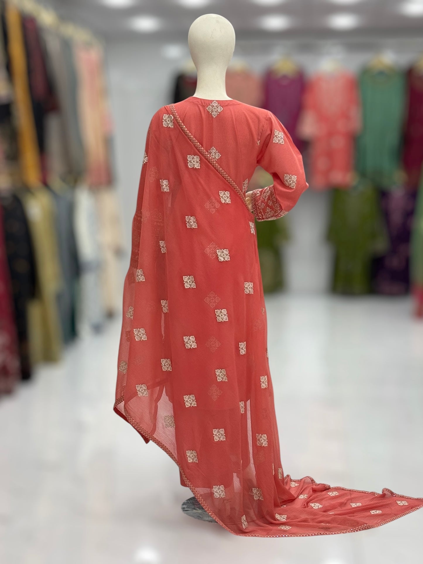 Majestic Lawn Karandi K47-A | Stitched | 3 Piece