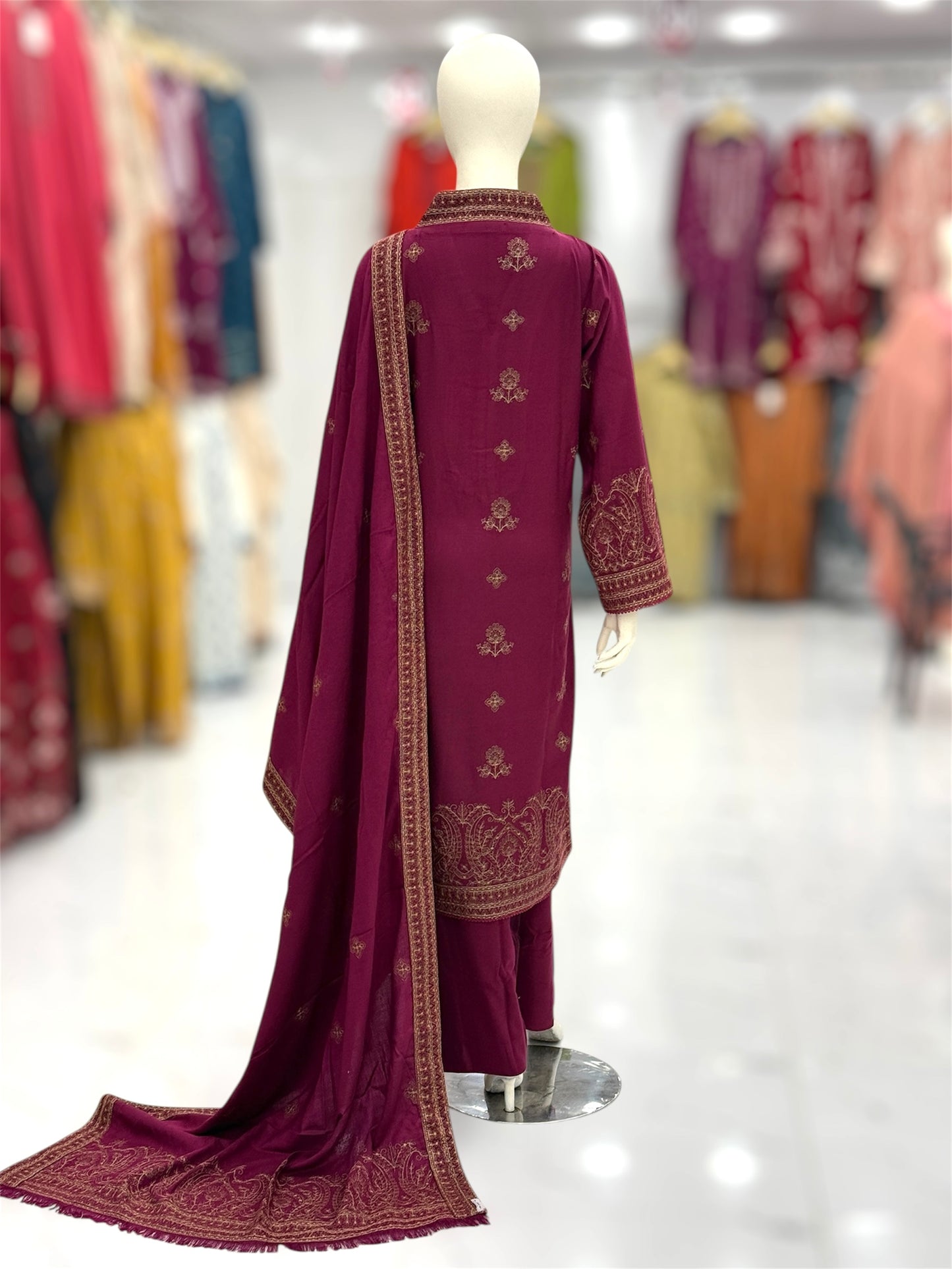 Gulistan Leather Peach 208-C | Stitched | 3 Piece