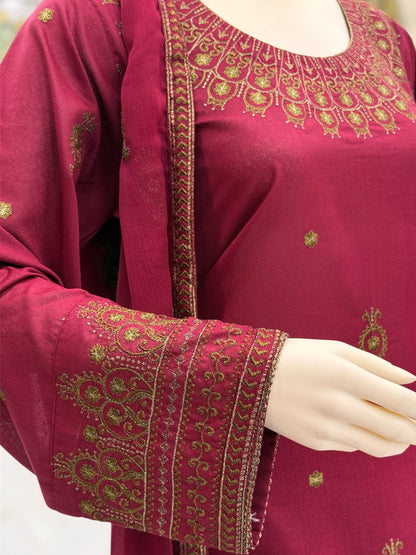 Sun Shine  Lawn Karandi K45-B | Stitched | 3 Piece