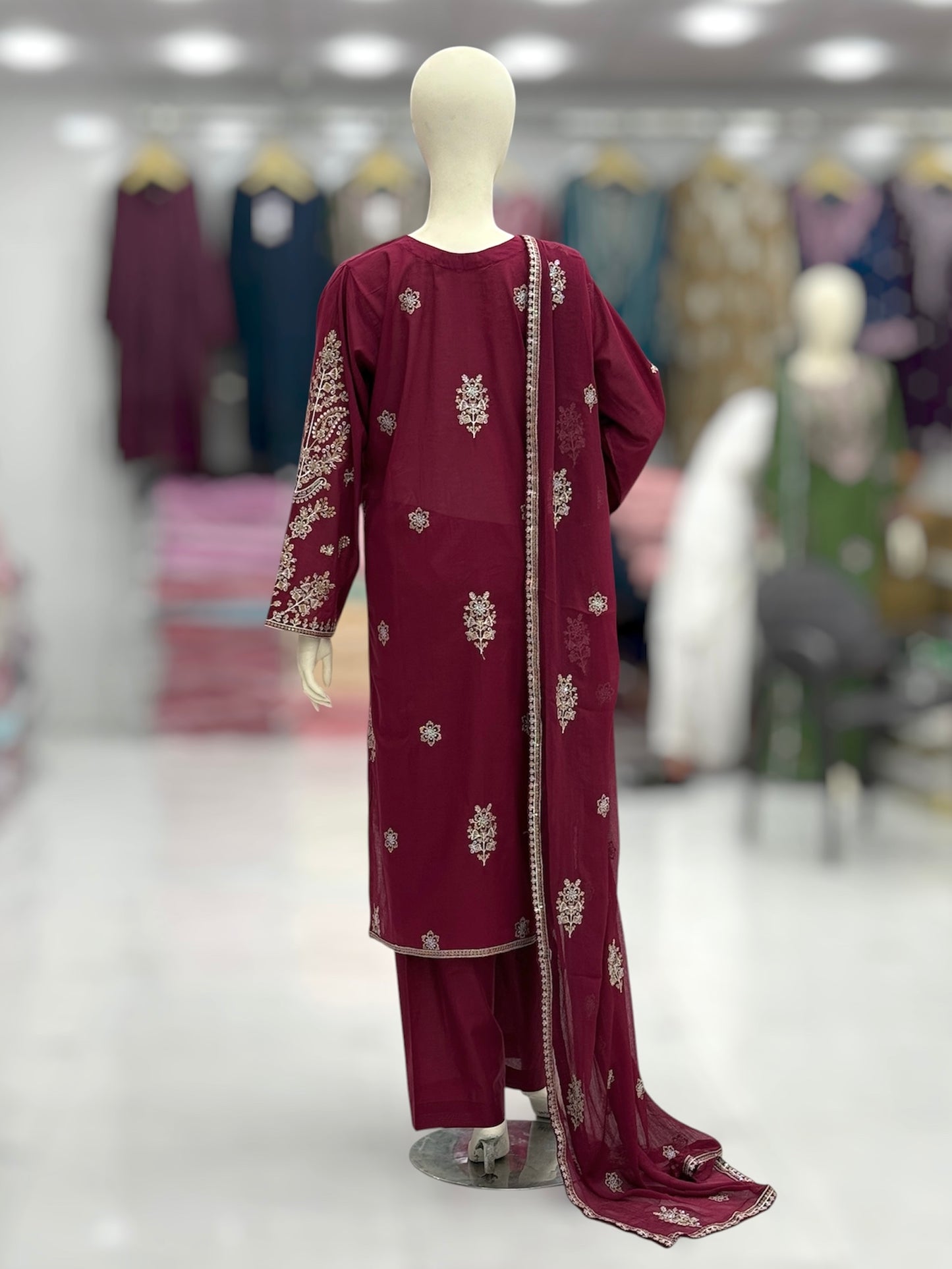 Moon Light Exclusive Lawn L82-C | Stitched | 3 Piece
