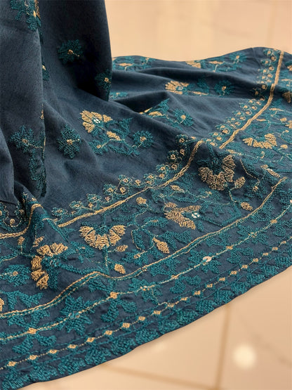 Golden Era Embroidered Zinc | GE-57A | 3 Piece | Stitched