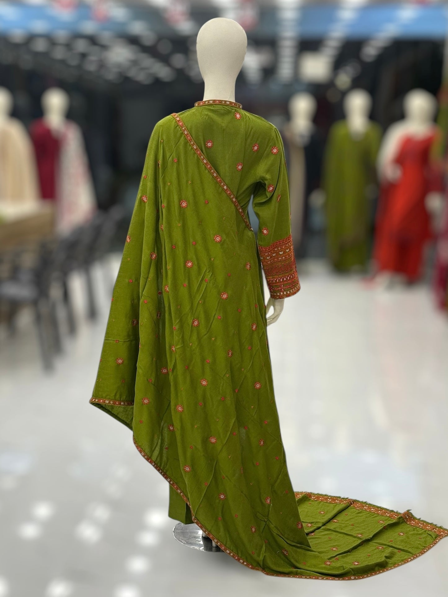 Gulnaar Leather Peach 209-B | Stitched | 3 Piece