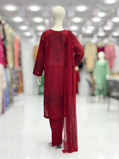 Florence Exclusive Lawn L100-D | Stitched | 3 Piece