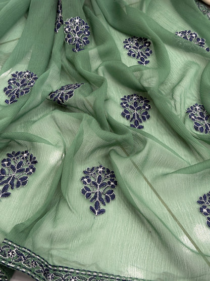 Mortaaj Lawn Karandi K46-A | Stitched | 3 Piece