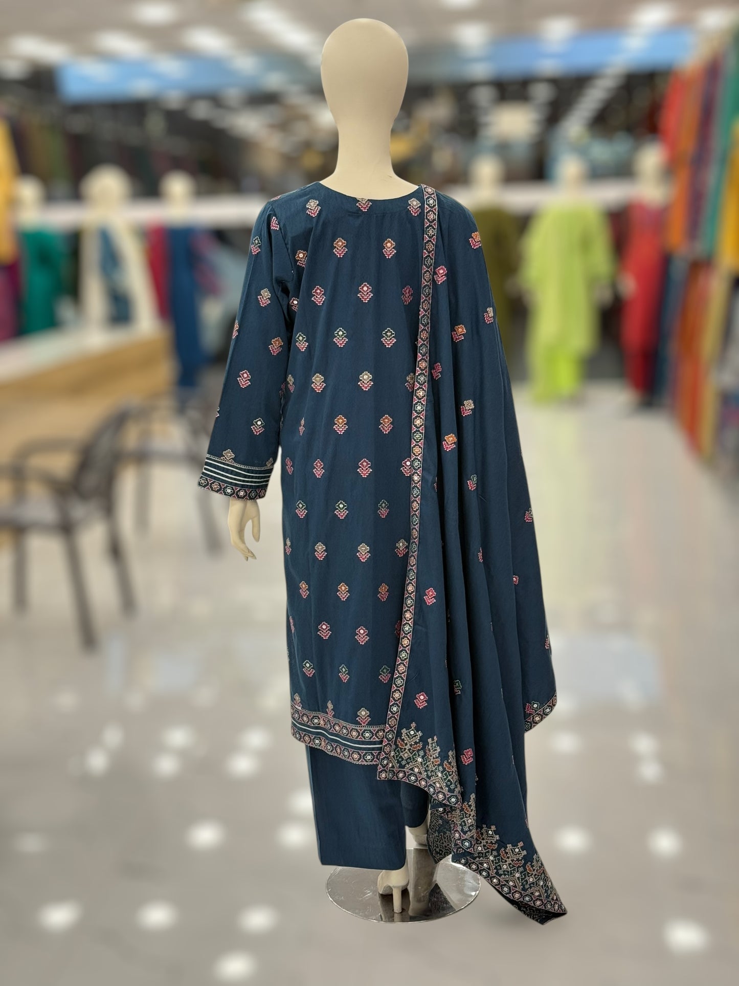 Sequence Embroidered Zinc-115 | Stitched | 3 Piece