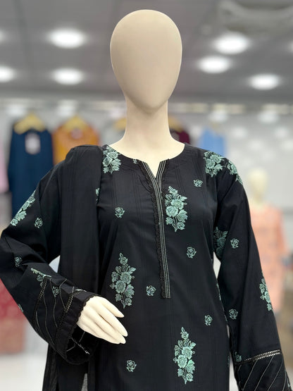 Zareen Jacquard Lawn L-57 | Stitched | 3 Piece