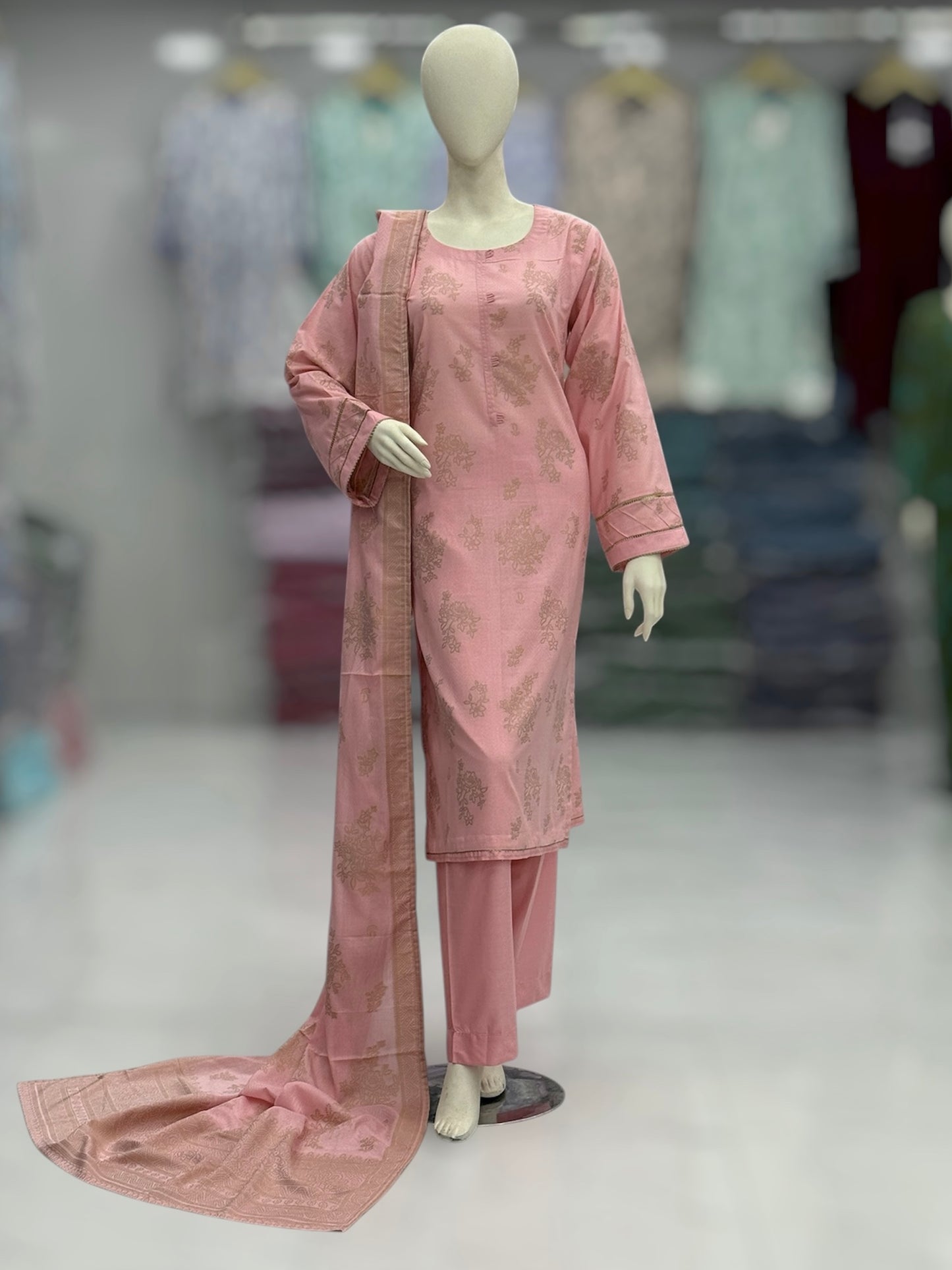 Zareen Jacquard Lawn L-63 | Stitched | 3 Piece