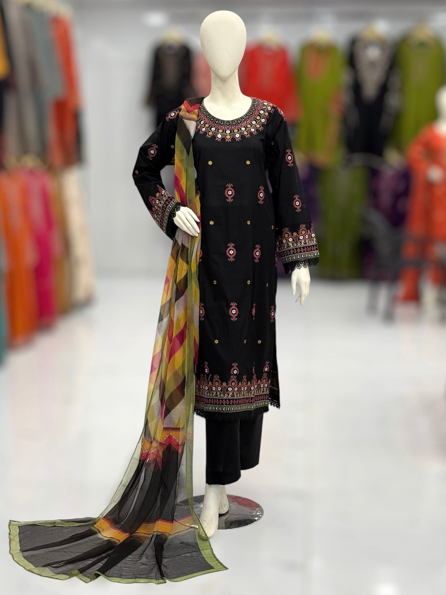 Sunshine Premium Lawn L43-A | Stitched | 3 Piece