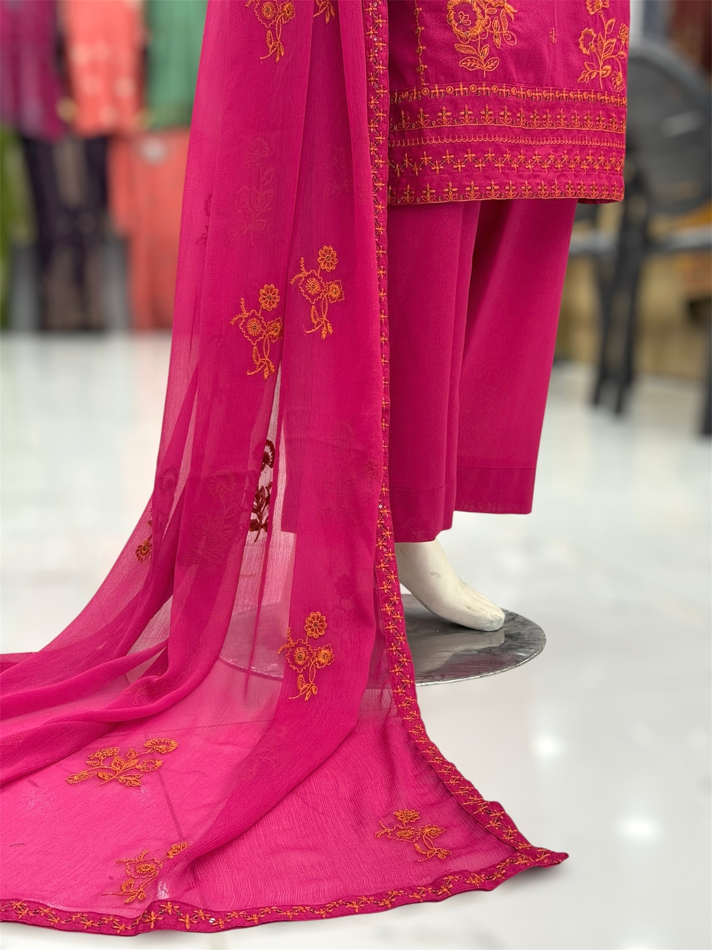 Nayab Lawn Karandi K50-A | Stitched | 3 Piece