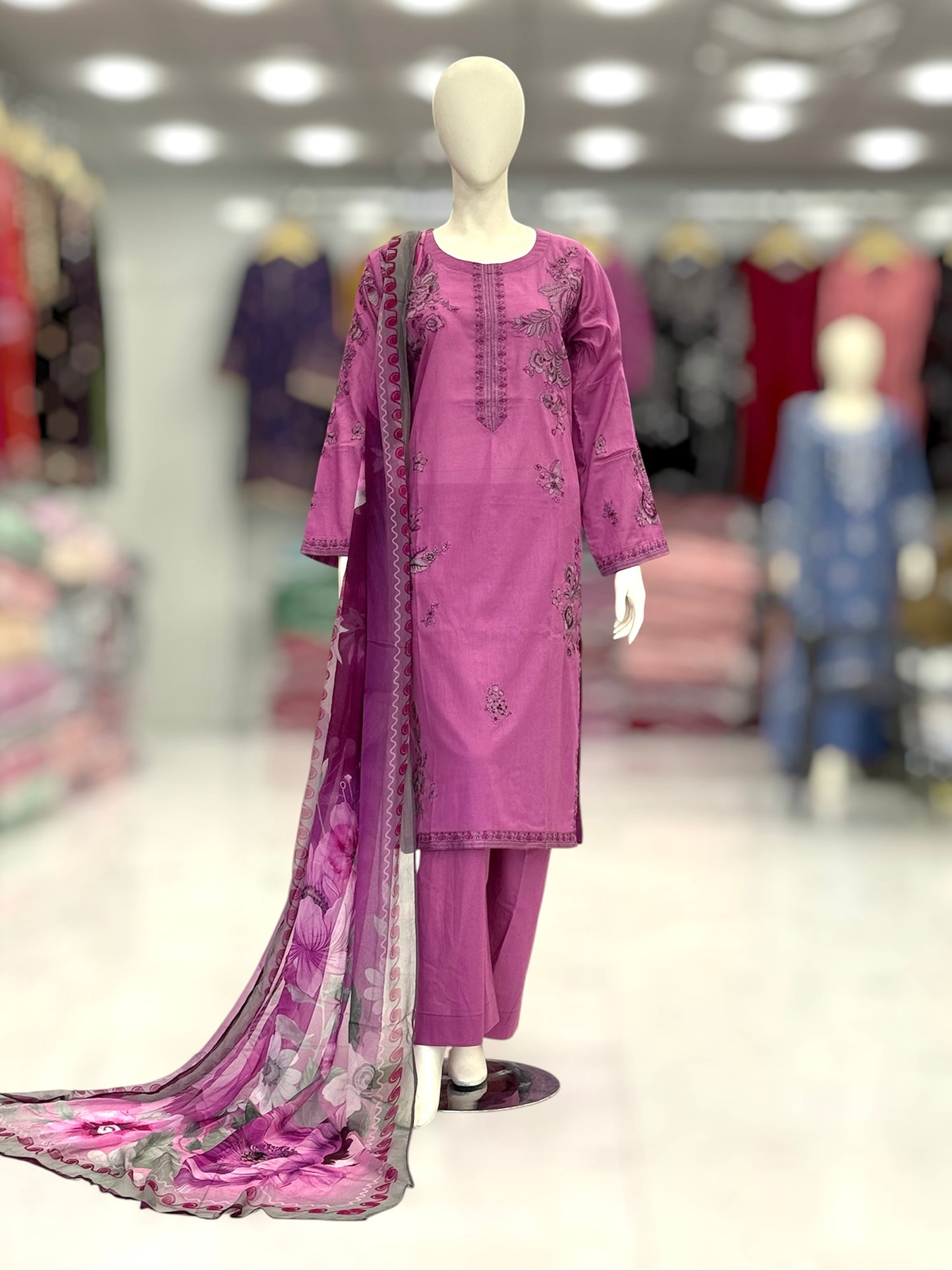Noor-e-Gul Exclusive Lawn L94 | Stitched | 3 Piece