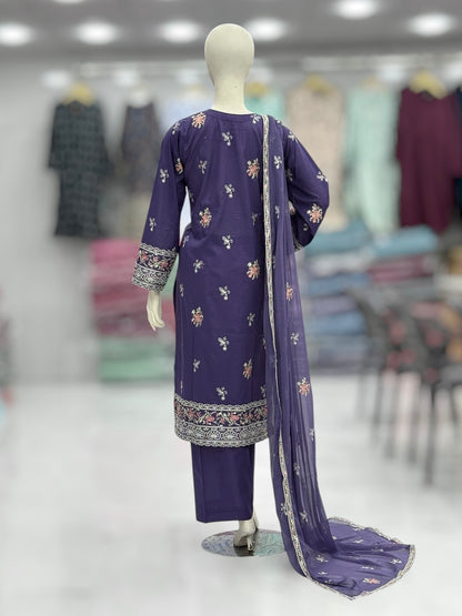 Chanbeli Exclusive Lawn L75-C | Stitched | 3 Piece