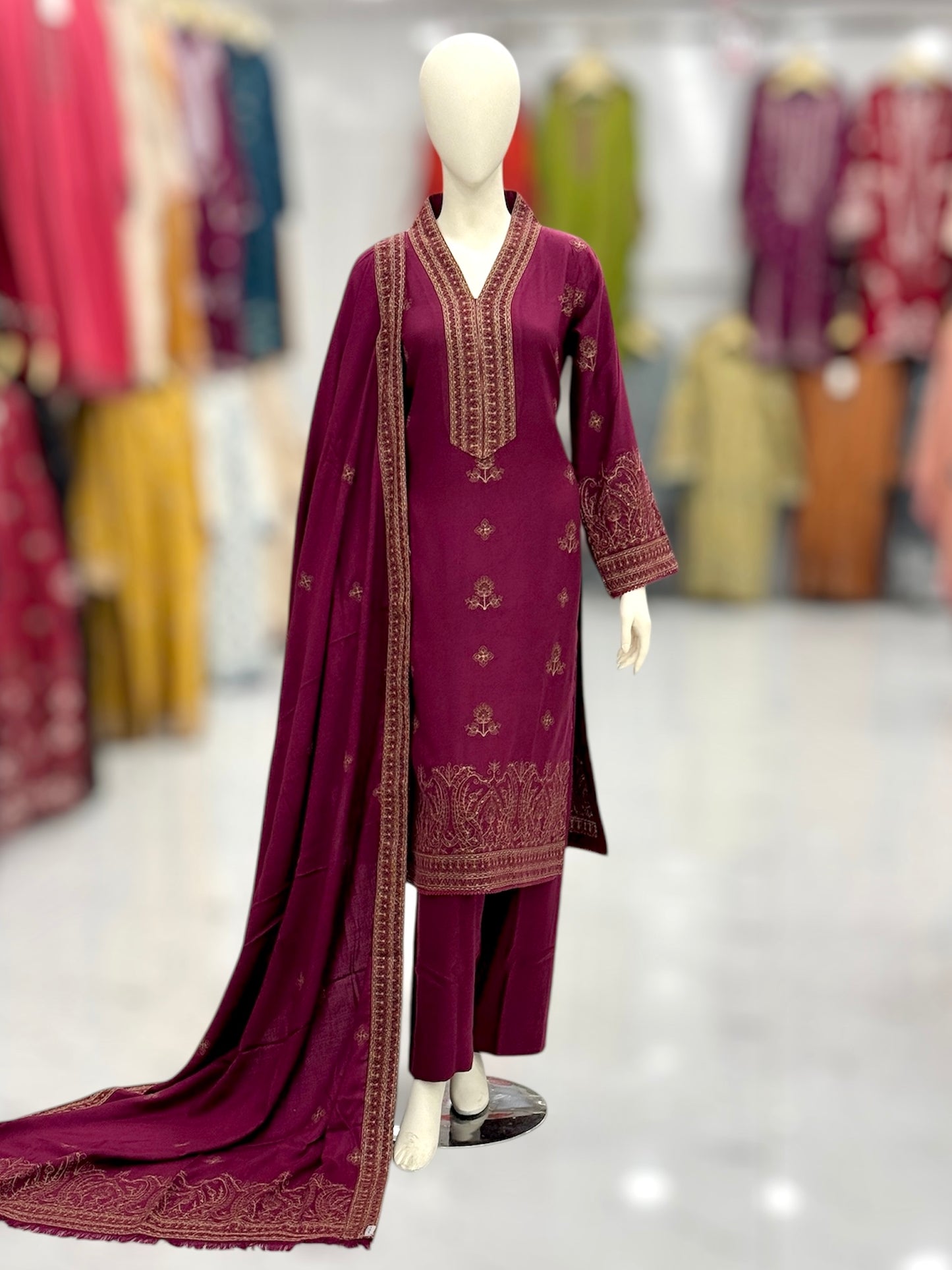 Gulistan Leather Peach 208-C | Stitched | 3 Piece